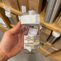 350ml 不退换/想好再拍 日本MUJI无印良品便携水杯水壶太空杯茶壶漏瓶旅行Tritan BPAfree