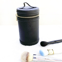 深蓝色 桶包 肌肤之玥桶包 cpb化妆刷桶笔筒深蓝色手提收纳包桶眉笔刷子收纳筒