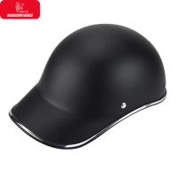 0344哑黑[热卖推荐] 均码(适合55-62头围) 电动电瓶车头盔灰男女士四季通用棒球帽安全帽夏季半盔轻便鸭嘴帽