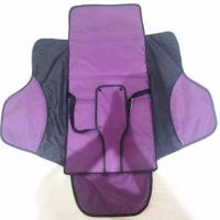 A款紫色坐垫 四轮手推车配件婴儿车布垫加宽加厚童车坐垫宝宝全套布套透气座垫