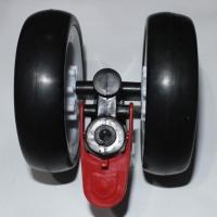 一个前轮 婴儿童车配件宝宝推车轮子伞把车前轮转向后轮刹车轮EVA发泡轮