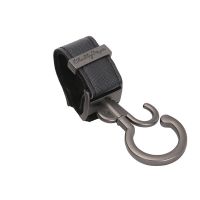 深灰色 单只 360度旋转婴儿车配件宝宝手挂包挂扣童车伞车收纳袋金属推车挂钩