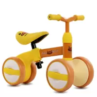 橙色小黄鸭无礼品 儿童平衡车滑行学步车1-3岁婴儿生日礼物宝宝溜溜扭扭滑行车