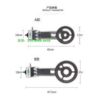 B款大号猛火炉液化气 商用铁板鱿鱼炉专用灶冷面煎饼煤气猛火灶电子打火沼气液化气炉头