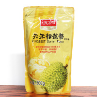 天禾榴莲酱500g*1袋+番茄沙司1袋 天禾榴莲酱 500克 榴莲泥 果酱 榴莲酱烘焙寿司飞饼披萨甜品蘸酱