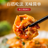 荞麦面藕-1斤 荞麦面藕黑全麦面皮0脂肪免煮低脂速食带料包凉拌干货吸汁即食