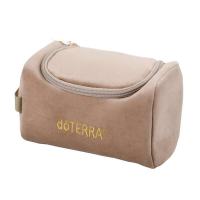 驼色 多功能大容量精油包多特瑞化妆包便携手拿包椰子油包手提包