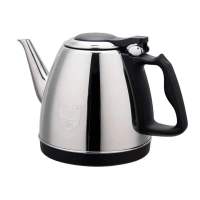 黑色半自动水壶 五环底部 电热水壶配件大全单个不锈钢自动上水小五环茶吧机烧水煮茶台茶壶