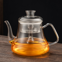 透明 A款双胆壶(1100毫升) 单壶 煮茶器电陶炉煮茶保温多功能迷你小型静音家用茶炉蒸汽玻璃煮茶壶