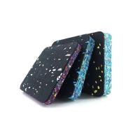 1厘米超强脚垫(2块) 专用架子鼓隔音垫钢琴消音垫麻将机减震垫破壁机音响低音炮防震垫