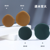 蛋黄派 一盒3片 妖制3支装气垫粉扑双面气垫BB粉底液菠萝派蛋黄派透气干湿两用