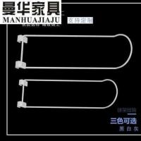 黑色1.5卡口可放2球加粗款 皮球篮球足球类挂钩式体育用品托球展示架超市货架附件家具同款