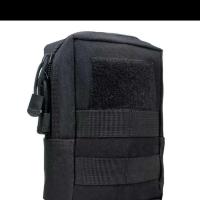 黑色 军迷户外MOLLE战术附件包 通勤包 小腰包EDC杂物包 收纳包 零钱包
