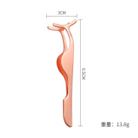 尖尾款 2mm 厂家不锈钢睫毛夹假睫毛镊子辅助器 磁性假睫毛辅助器