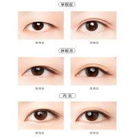 单面 L 肤色 unny双眼皮贴蕾丝隐形女无痕自然肿眼泡单眼皮专用哑光宽型窄型