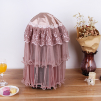 国色天香 30cm直径*高50cm 原创榨汁机破壁机罩料理机豆浆饮水机防尘罩套热水壶刺绣蕾丝盖巾