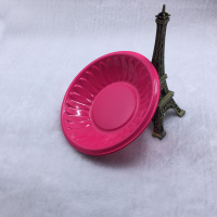 红色1100个 醋碟一次性塑料调料碟酱料油碟小吃碟饺子碟调味小碟子家用小盘子