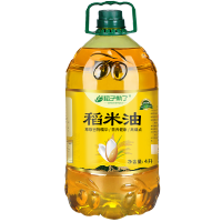 稻子熟了 稻米油 植物甾醇米糠油 谷维素稻谷食用植物油4L装