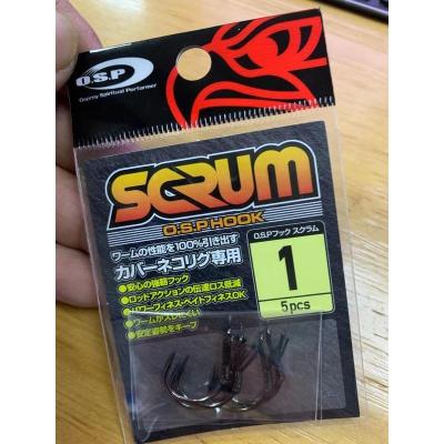 #1 其他 日本原装OSP路亚软饵面条虫防脱防挂NEKO钓组鱼钩路亚单钩SCRUM钩