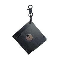 黑色软盘 潮品软盘挂件赛博千禧系列挂饰独立小众工业风创意伴手礼收藏价值