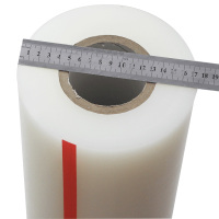 宽度30MM*长度100M*厚0.15MM 白色透明特高粘 透明加厚铝合金板材门窗家具不锈钢防火门板材特高粘PE保护膜胶