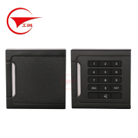 ID卡读卡器(无键盘)D90 工创品牌ID卡/IC卡门禁键盘读卡器/门禁读头/防水86型密码读卡器