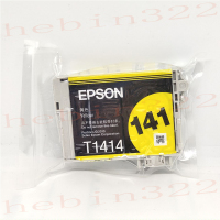 原装:T1414黄色内袋装 原装爱普生T141墨盒 墨水 ME33 35 330 ME350 560W 570W 620