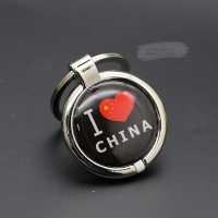 IC-CUID中国心 IC CUID金属滴胶卡电梯卡会员卡可复制卡通M1门禁卡扣智能锁感应