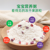 番茄牛肉牛奶粥 宝宝营养粥米即食小米粥强化铁速食免煮粥 送6个月婴幼儿辅食食谱