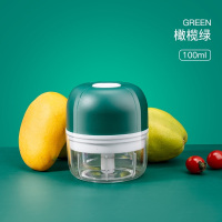 橄榄绿100ml 无线辅食机轻便小容量料理机打糊宝宝婴儿微型多功能自动米糊方便