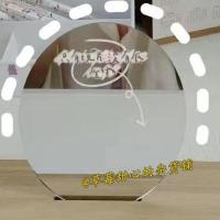 不规则c款 ins风不规则镜子学生女可爱创意宿舍家用便携折叠桌面玻璃化妆镜