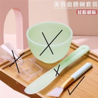 硅胶刷 清洁泥膜刮板白泥面膜刷面膜勺子刮板面膜铲子面膜棒刮脸部涂抹棒