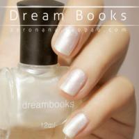 珍珠白 DB079 Dream Books健康油性环保指甲油 宝石宫殿 宝石皇后珍珠白 裸色