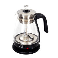 C22 煮茶器 特价款 多功能煮茶器安化黑茶 玻璃电热水壶蒸茶壶 全自动保温蒸汽电茶壶