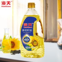 海天葵花籽油900ML 物理压榨一级食用油优惠