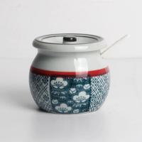 蓝彩(四两装) 260毫升 辣椒油专用罐家用厨房耐高温荤油罐调味罐装猪油罐油泼辣子辣椒罐