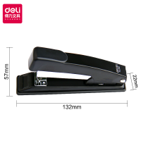 得力0301订书机中号经济型订书器省力装订机统一订书器办公用品