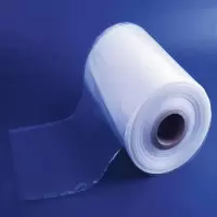 50厘米 15元/斤 筒状PVC热缩膜50cm双层热缩袋收缩膜卷筒式宽50厘米塑封膜1斤5丝