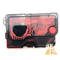 烈焰老虎 万代假面骑士01变身磁卡磁带密钥 食玩 密钥 野狼 猎鹰 蝗虫 老虎