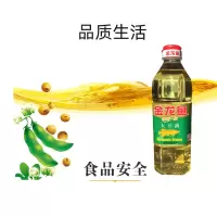 金龙鱼食用油 精炼一级大豆油家用小包装900ml*1瓶炒菜植物色拉油