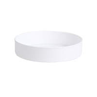 单层小号白色 多功能旋转式置物架厨房用品家用神器橱柜调味品架调料瓶盘收纳盒