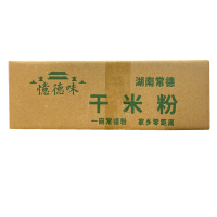 干扁粉5斤装 湖南米粉扁粉正宗常德干米粉河粉圆粉长沙米粉米面宽粉无浇头调料