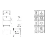 MKP-F 5UF 500VAC 5% 商用电磁炉电容大电流高压电容 4/四脚电容
