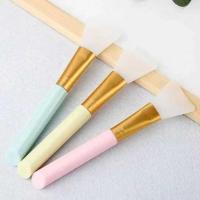 随机单头刷 李佳琪推荐硅胶双头面膜刷清洁面膜涂抹刷软毛脸部泥状面膜刷