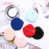 粉扑-颜色随机(7片装) 12片装 气垫粉扑通用不吸粉干湿两用圆形化妆师专用BB霜海绵粉饼