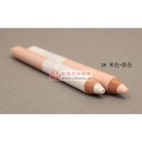 2# 米色+肤色 标价是一支的价格 双头眼影笔防水不晕化妆师专用大地色珠光白闪亮片裸妆卧蚕高光棒