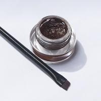 咖色眼线膏+刀锋刷 眼线膏黑色蓝色眼线膏配眼线刷持久胶笔三合一膏状不晕染防水防汗