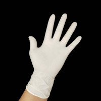 有粉 小号6.5号 江苏平安人一次性橡胶检查手套乳胶手套独立包装有粉无粉