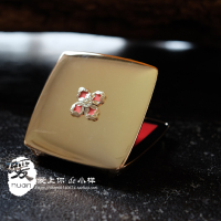 2色唇盘 韩国 OHUI欧蕙宝石润唇膏滋润保湿 提升 气色 2色唇盘 带镜带刷