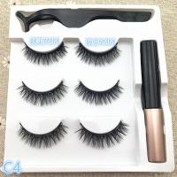 C04吸铁石纤长免胶水自吸眼睫毛眼线液5磁铁磁石磁力磁假睫毛